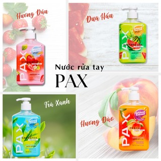 Combo 4 nước rửa tay Pax 600ml vệ sinh da tay - SPCa000048