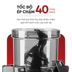 [HỎA TỐC HCM] Máy Ép Chậm Mini 3S Lazychef - Máy Ép Trái Cây, Máy Làm Kem Hoa Quả, Tháo Lắp 3s, Bảo Hành Chính Hãng — ảnh 3