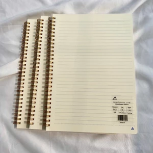 Sổ lò xo kép bìa nhựa trong suốt 100GSM/120 trang - BONZAI