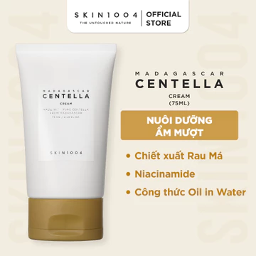 Kem Dưỡng Ẩm Chuyên Sâu Phục Hồi SKIN1004 Madagascar Centella Cream 75ml
