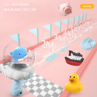 Súng Nước Đồ Chơi Mini Nhiều Màu Hoạt Hình Phát Sáng Đáng Yêu Cho Bé 89078