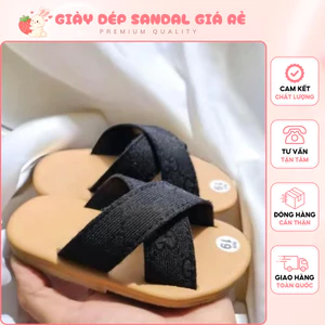 Dép Sandanl - Dép Quai Chéo Đế Cao Su Êm Chân Phong Cách Thời Trang Size 25-size 40