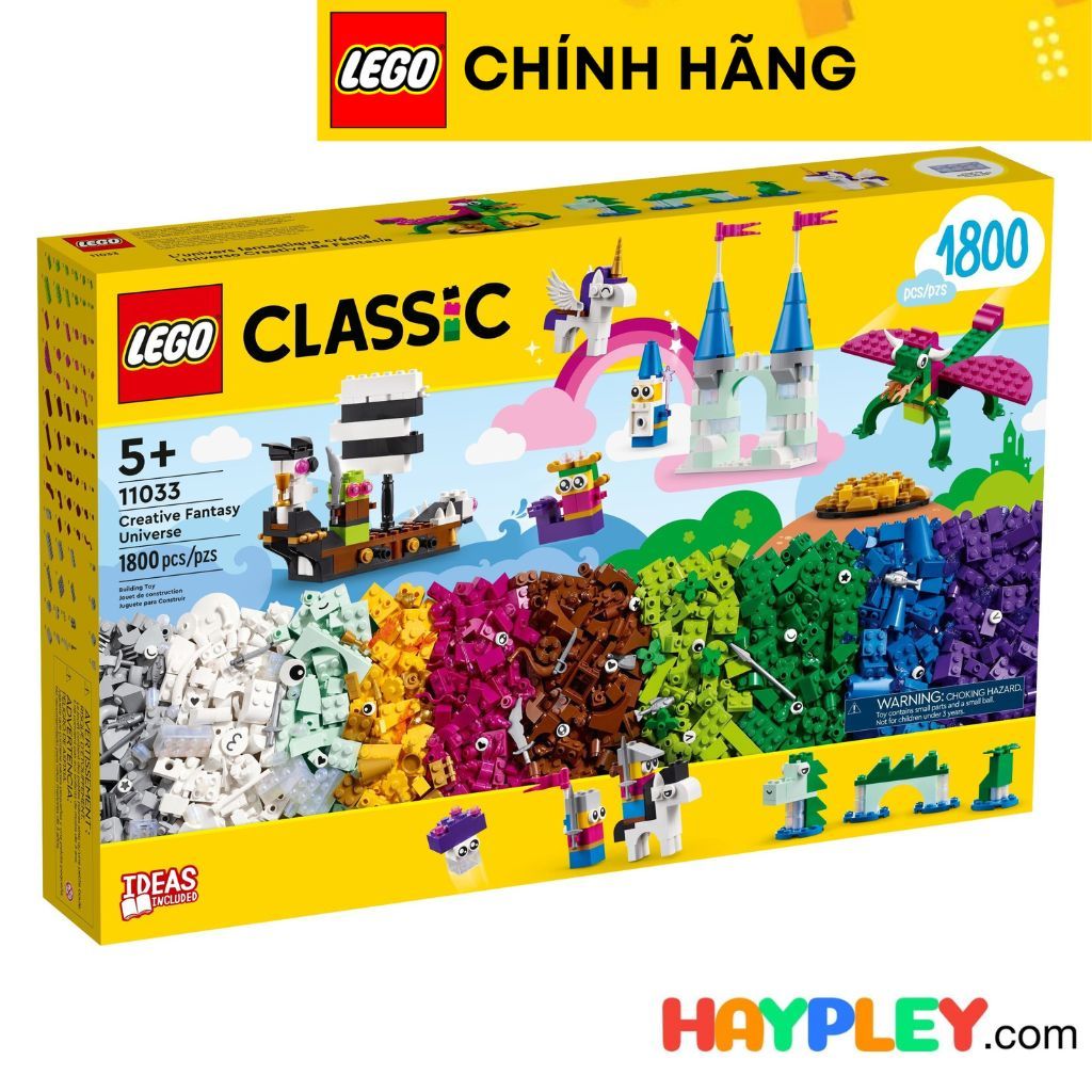 LEGO Classic 11033 Vũ trụ Kỳ ảo Sáng tạo (1800 chi tiết) | Shopee Việt Nam