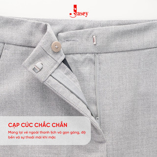 Quần dài nữ  dáng ôm, quần âu nữ màu ghi chuẩn size mã 3501
