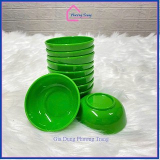 Chén chấm đựng gia vị tròn nhựa MELAMINE nhiều màu, bền đẹp - Phương Trang