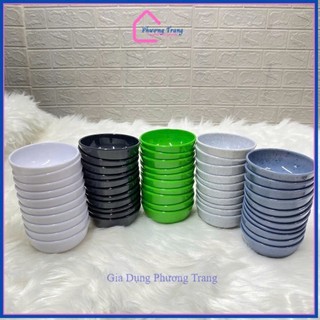 Chén chấm đựng gia vị tròn nhựa MELAMINE nhiều màu, bền đẹp - Phương Trang
