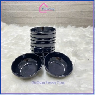 Chén chấm đựng gia vị tròn nhựa MELAMINE nhiều màu, bền đẹp - Phương Trang