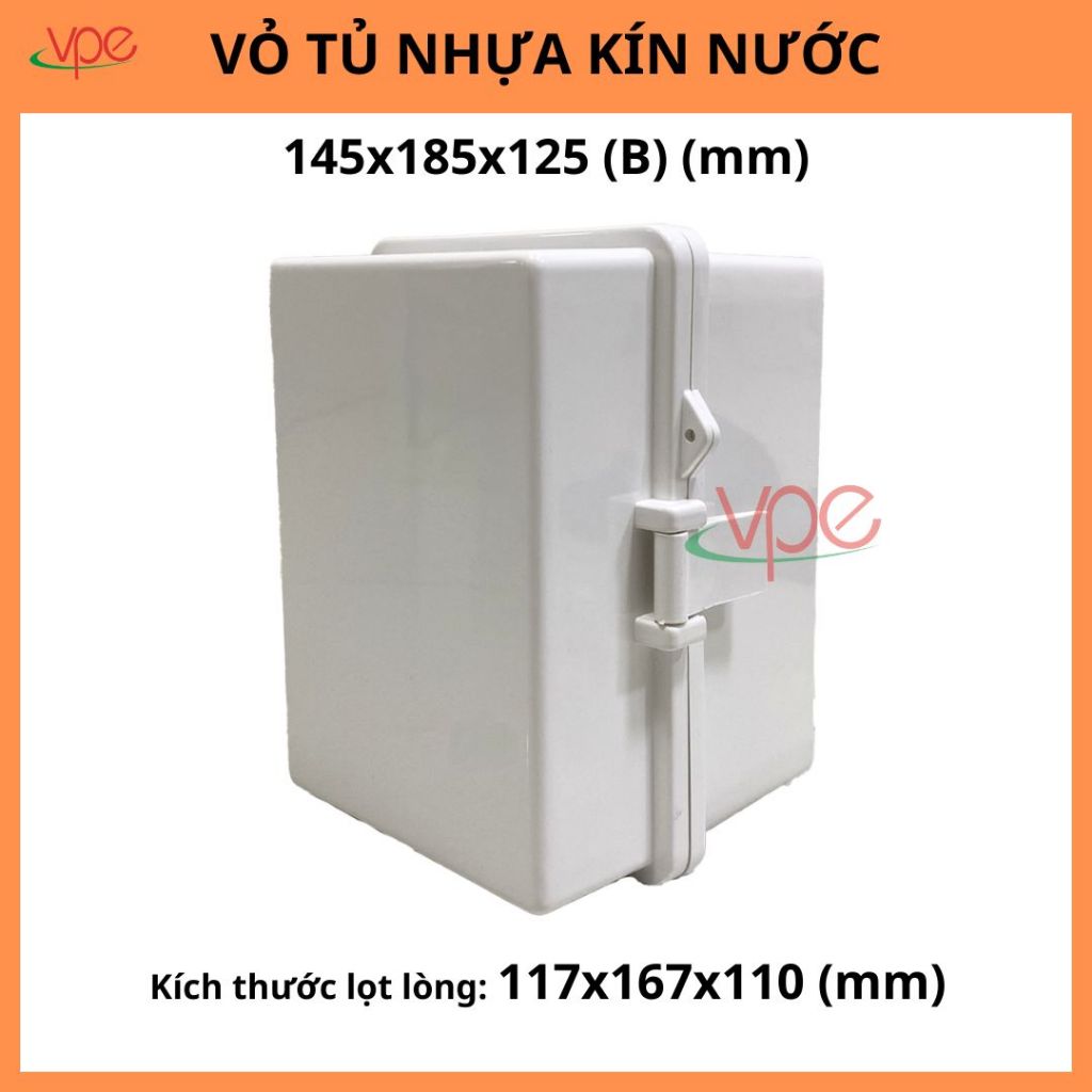 Tủ nhựa chống thấm nước 145x185x125 hiệu quả