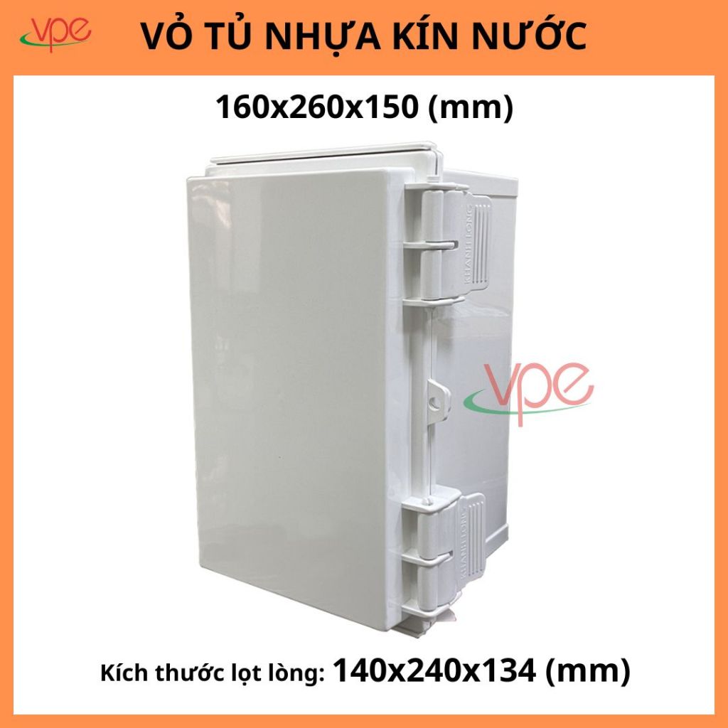 Hộp điện kín nước KYE chống thấm 160x260x150