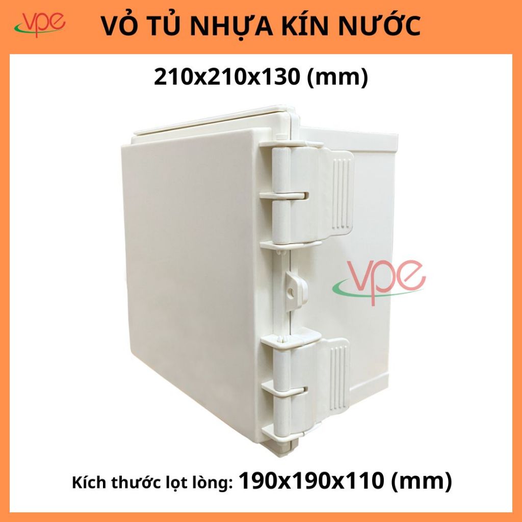 Vỏ tủ kín nước vuông 210x210x130 an toàn hiệu quả