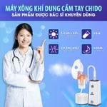 Máy xông khí dung xông mũi họng CHIDO cầm tay - Pin 1200mAh, dùng không cần cắm điện, tiếng ồn nhỏ, Bảo hành 2 năm — ảnh 2