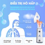 Máy xông khí dung xông mũi họng CHIDO cầm tay - Pin 1200mAh, dùng không cần cắm điện, tiếng ồn nhỏ, Bảo hành 2 năm — ảnh 3