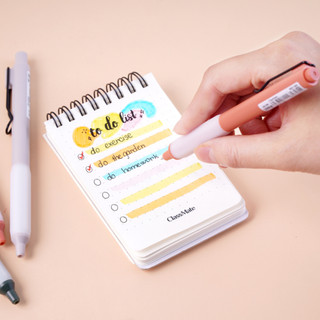 Bút Gel Bấm CLASSMATE Ngòi 0.5mm, Nhiều Màu, Mực Đều Nét trơn, Ngòi ST Siêu Trơn, Dành Cho Học Sinh