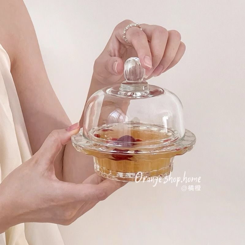 Bát để yến trưng, hũ nắp tổ yến thuỷ tinh
