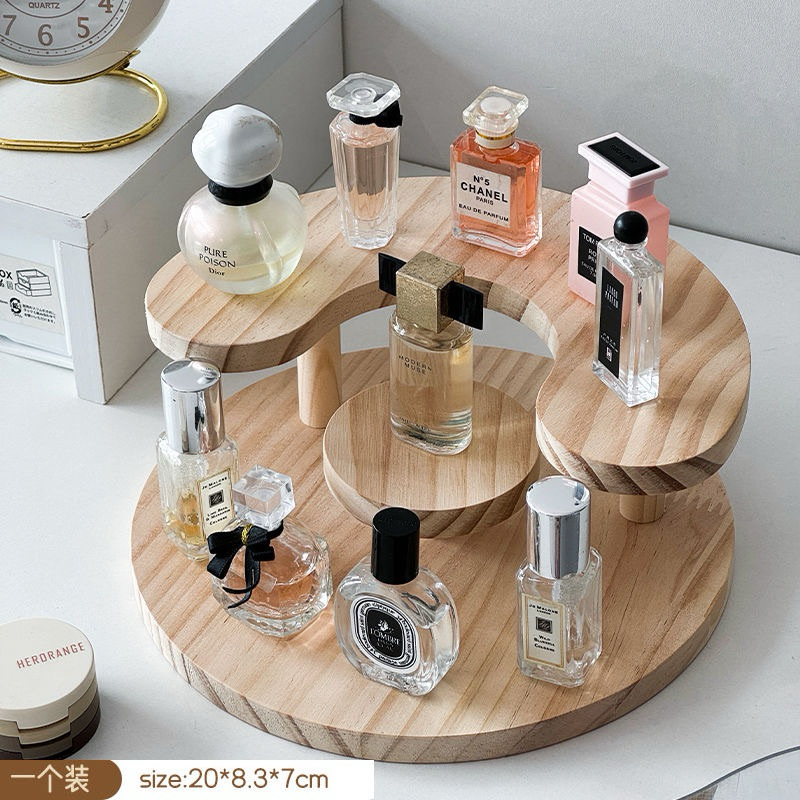 Kệ gỗ decor, để mỹ phẩm trưng bày