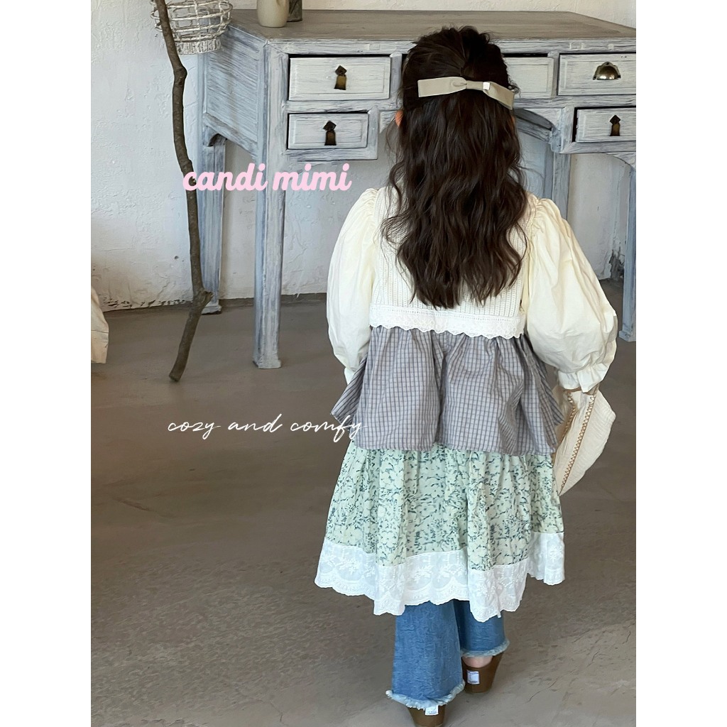 CANDIMIMI Váy babydoll xoè nhiều tầng - Phong cách Hàn Quốc