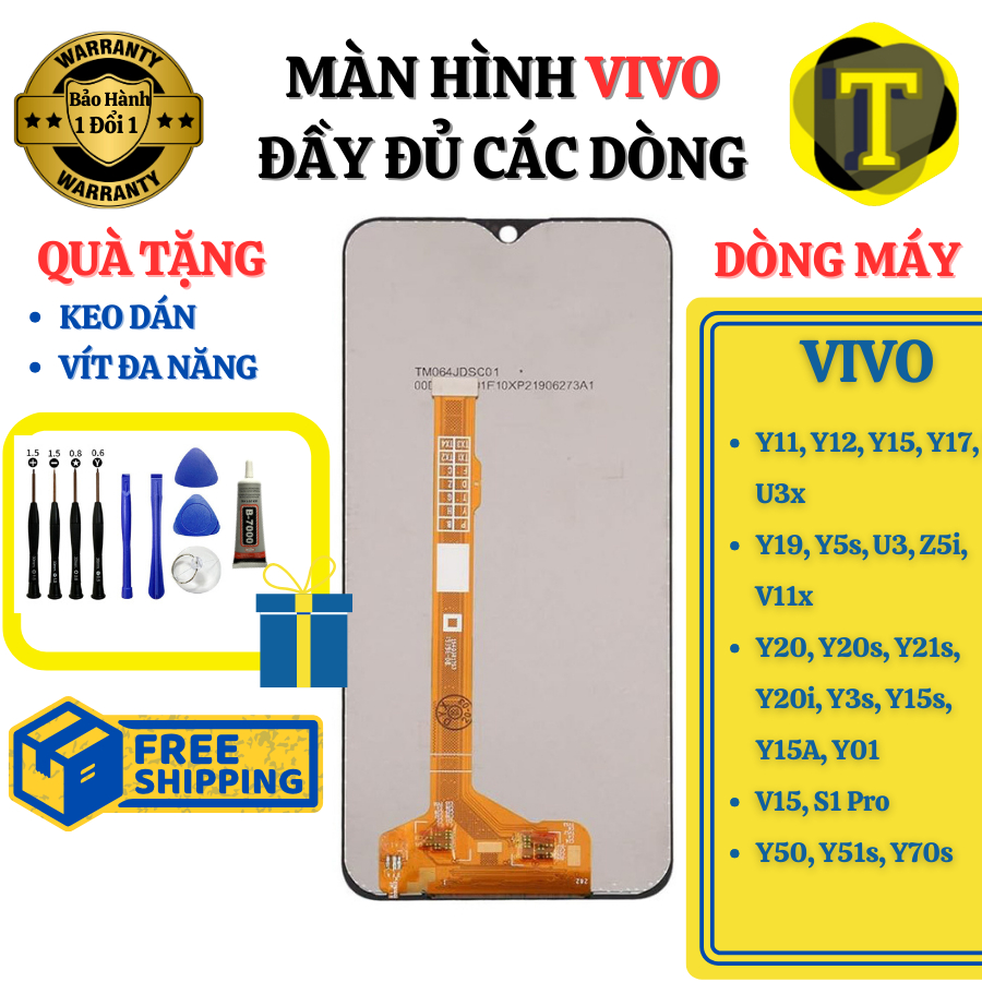 Màn Hình VIVO Y11 Y17 Y91 Y93 Y20 Y20s Y50 V15 Y77e Y3 Y12 Y12s Y15 Y20i S1 Pro Y51s Y70s U3 Z5i