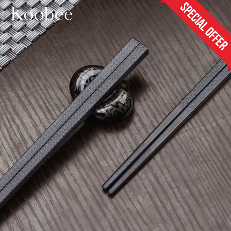 Set 10 Đôi Đũa Nhật Sợi Thuỷ Tinh Glass Fiber - Đũa Ăn Cơm Kháng Khuẩn Chống Nấm Mốc Chống Trơn Trượt (BA05) amizin
