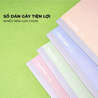 Bộ 5/10 Vở Caro B5 Classmate 100/200 Trang, Vở Ô Vuông 80GSM May Gáy Dùng Ghi Chép, Học Ngôn Ngữ, Viết Bài