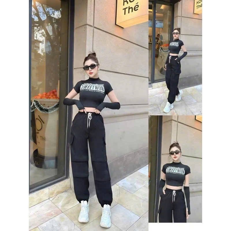 Quần kaki mềm bộ đồ tập thể thao hàng cao cấp, tập GYM,ZUMBA,AEROBIC...(CĐ-01)