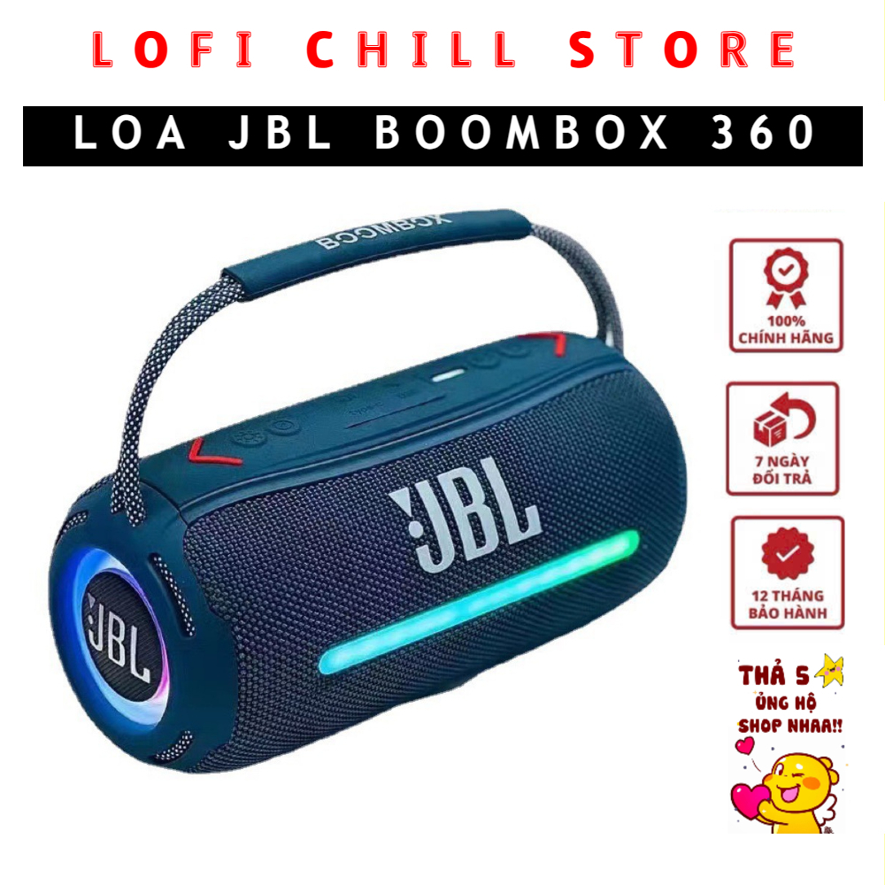 Loa Bluetooth BOOMBOX 360 Cao Cấp (Bản Nâng Cấp), Loa Bluetooth Cộng ...
