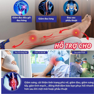 (Chuẩn Ytế- Chuyên dụng) Gối kê chân chống giãn tĩnh mạch, Đệm gác nâng chân thoải mái giúp ngủ ngon CAO CẤP