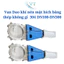 Van Dao khí nén mặt bích bằng thép không gỉ 304 DN100-DN300