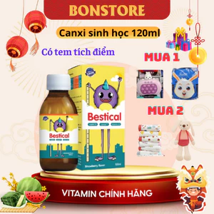 Bestical bổ sung canxi và vitamin d3k2 giúp tăng chiều cao vượt trội cho bé