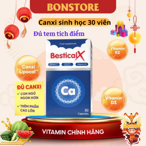 Canxi sinh học dạng viên BesticalX cho mẹ bầu sau sinh , hỗ trợ tăng chiều cao cho trẻ