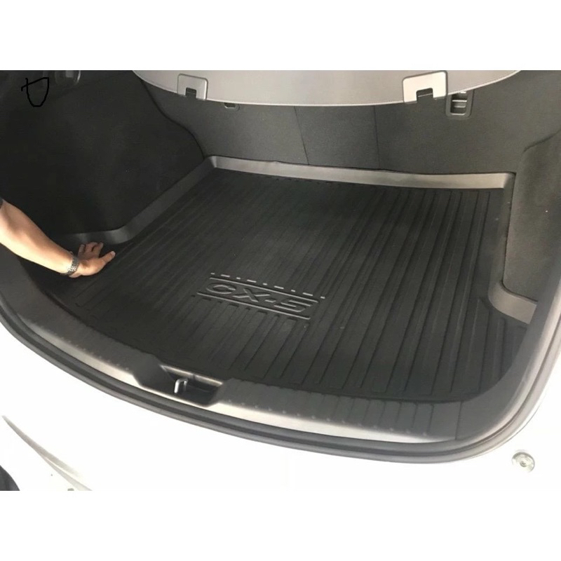 Lót cốp xe Mazda CX5 nhựa dẻo TPE nguyên sinh cao cấp đời 2018-2025 bảo vệ khoang cốp, không mùi, dễ dàng vệ sinh