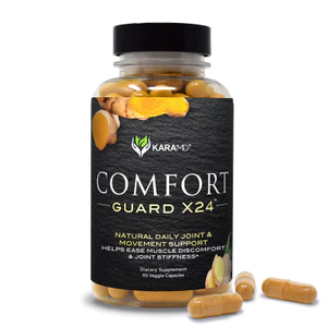 KaraMD Comfort Guard X24 - Thực phẩm bổ sung hỗ trợ khớp tự nhiên - với nghệ Curcumin, Boswellia & gừng