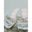 Guốc cao gót quai trong đính hạt