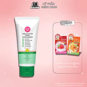 Sữa rửa mặt Cathy doll cho da nhạy cảm giảm mụn sáng da an toàn lành tính bản nội địa Thái Ekkamai
