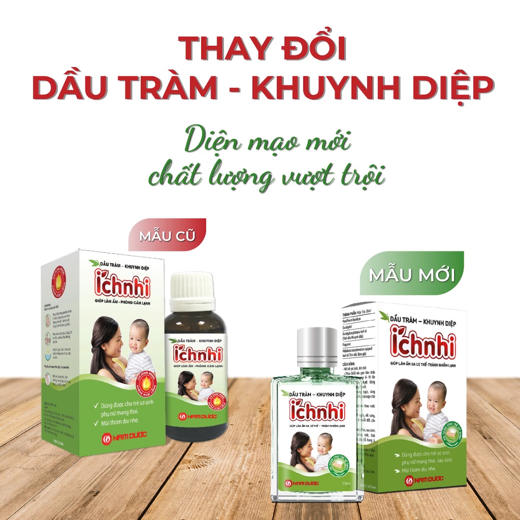 Ảnh Dầu tràm khuynh diệp Ích Nhi 30ml giúp phòng cảm lạnh, làm ấm, an toàn cho trẻ sơ sinh và phụ nữ có thai, sau sinh 2
