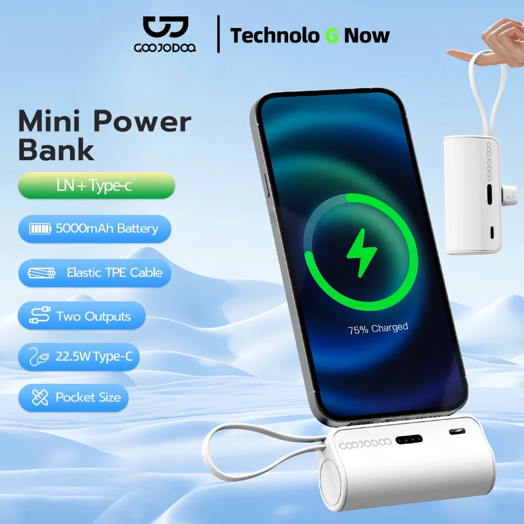 Sạc dự phòng mini GOOJODOQ