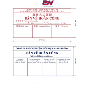 Khắc Con Dấu, Dấu Mộc Bản Vẽ Hoàn Công Có Ngày Tháng Năm FLASH