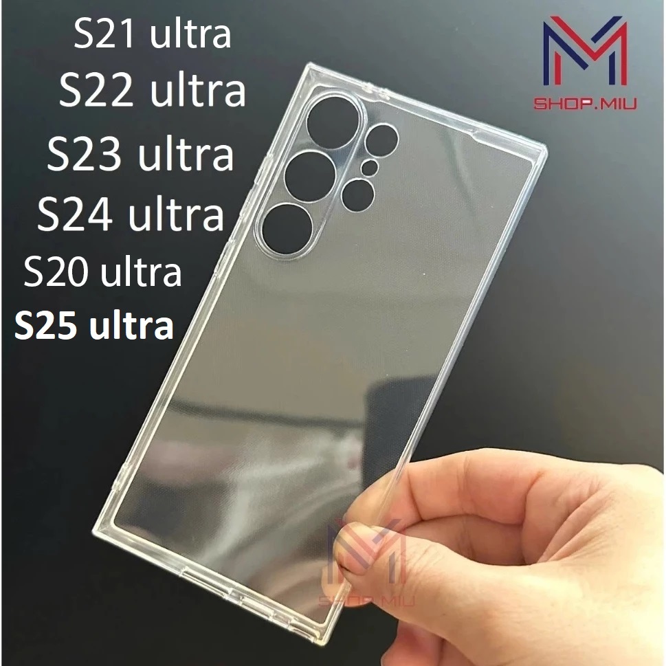 Ốp silicon Ốp lưng SamSung S26 ultra S25 ultra S24 ultra S23 ultra S22 ultra S21ultra ốp samsung chống sốc bảo vệ camera