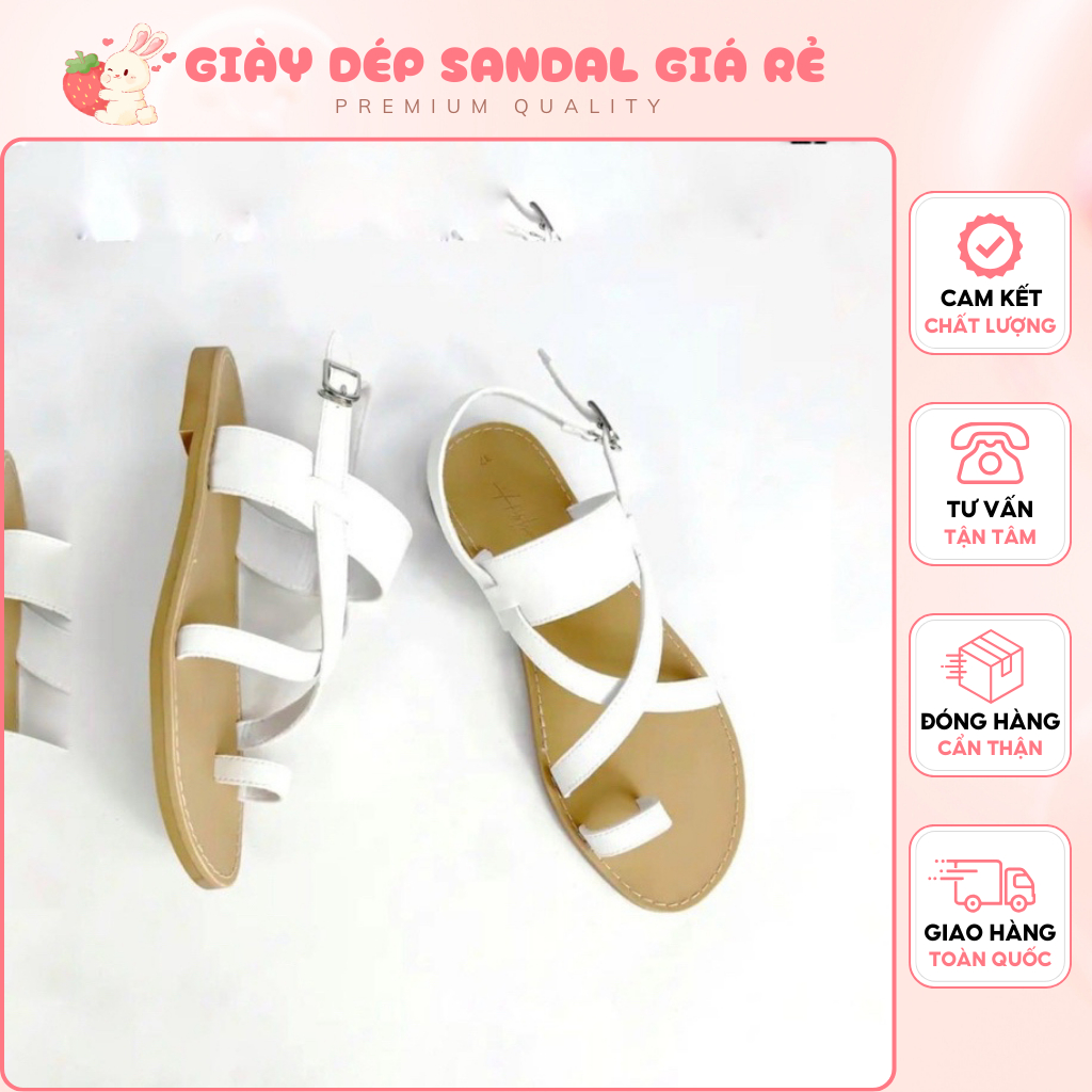 Giày Sandanl Nữ Thời Trang Học Sinh Chất Liệu Êm Chân , Fom Chuẩn