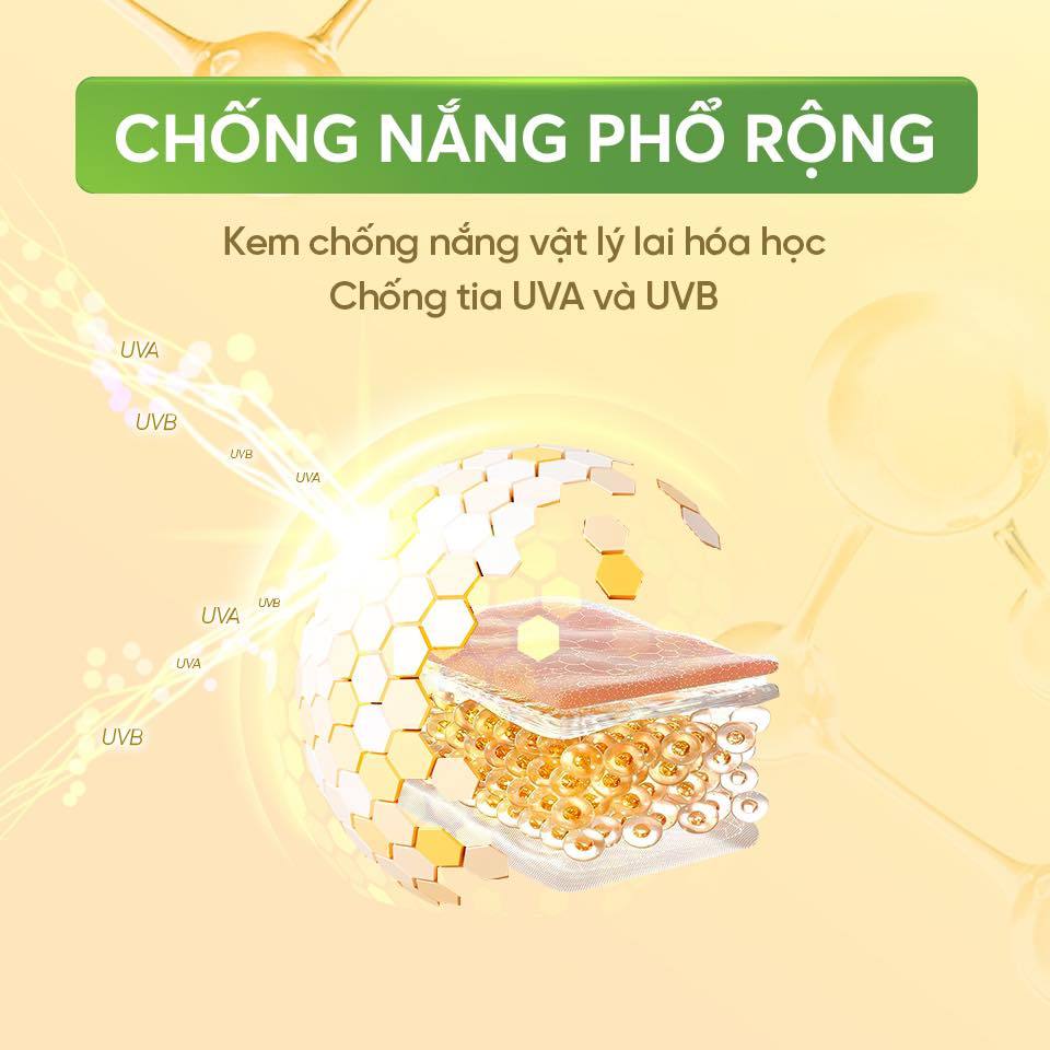 Ảnh Kem Chống Nắng Bảo Xuân SPF 50+ PA Nâng Tone, Chống Nắng Toàn Diện, Bảo Vệ Da - Tuýp 70g 2