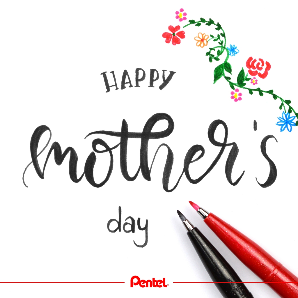 Ảnh Bút Thư Pháp Pentel Brush Sign SES15 24 Màu Cơ Bản 4