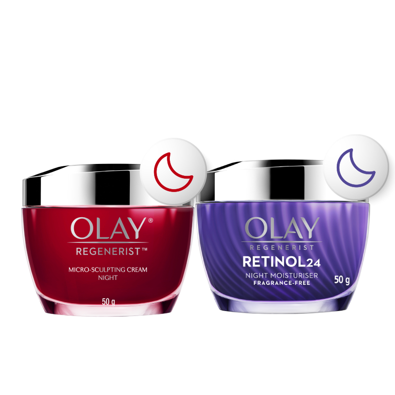 Ảnh Combo 2: Kem Dưỡng Ẩm Ban Đêm: OLAY REGENERIST 50G & OLAY RETINOL24 50G 1
