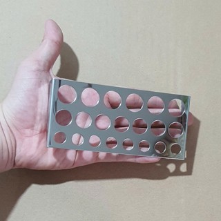 - Đế Inox 21 lỗ đựng chum mực phun xăm rất tiện lợi