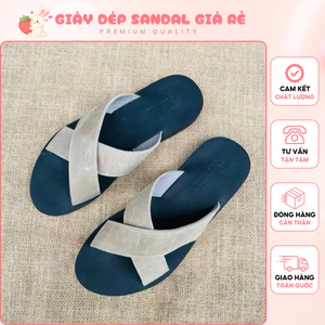 Dép Nam Cao Cấp Dép Quai Ngang Quai Chéo Hàng Bên Mình Là Hàng Sẵn Full Size