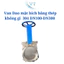 Van Dao mặt bích bằng thép không gỉ 304 DN100-DN300