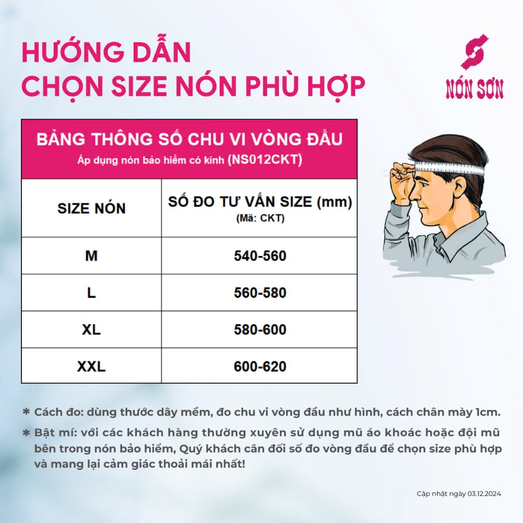 Ảnh Mũ bảo hiểm nửa đầu có kính NÓN SƠN chính hãng CKT-XM151 1