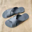 Dép Nam Cao Cấp - Dép Nam Quai Chéo Bản Dây To Màu Đen Thời Trang Đủ Size 37-45