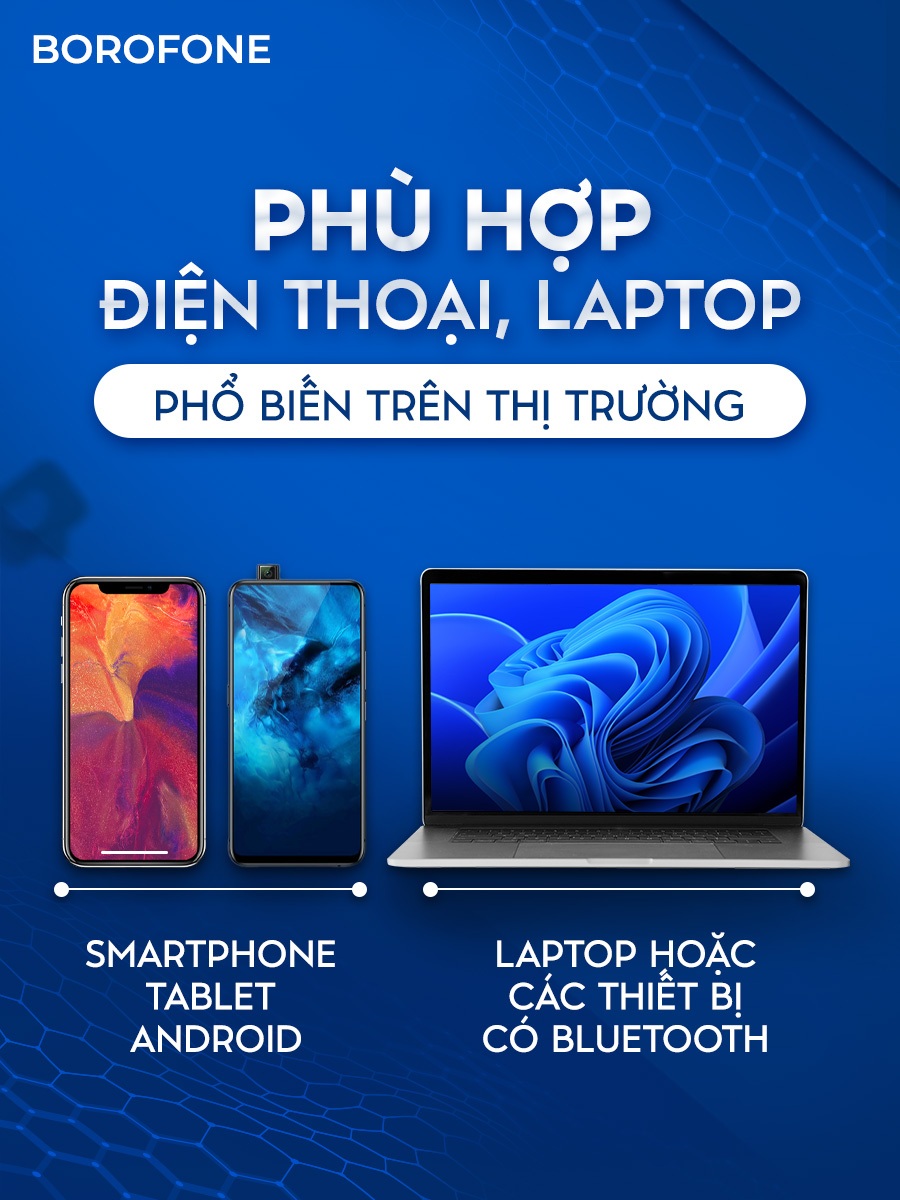 Ảnh Tai nghe bluetooth không dây Hoco EW04 hỗ trợ định vị, đổi tên, đàm thoại, cảm ứng chạm, nghe nhạc 4h liên tục 4
