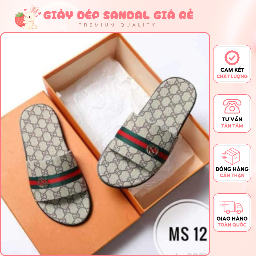 Dép Nam Đế Cao Su Cao Cấp Chất Liệu Đế Tpr Chống Trơn Trượt Độ Bền Cao Keo Bám Dính Tốt Độ Bền Cao