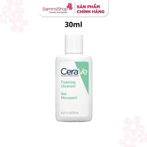 [HÀNG TẶNG KHÔNG BÁN] 01 QT Cerave Sữa rửa mặt da dầu Foaming Cleanser ...