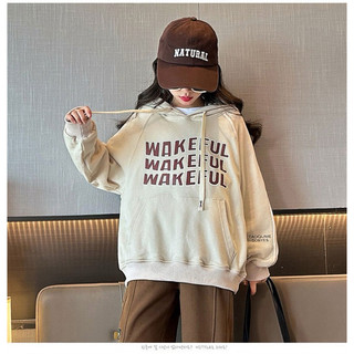 Áo nỉ trẻ em áo hoodie lót lông 20-50kg áo hoodie dầy ấm